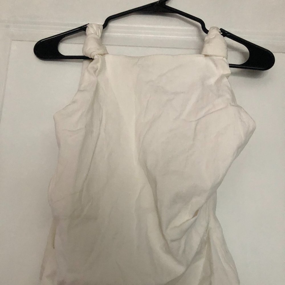 zara linen top